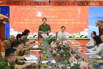 Lễ ký kết thỏa thuận hợp tác triển khai Đề án 06.