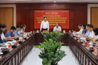 Phó Trưởng Ban Kinh tế Trung ương Đỗ Ngọc An phát biểu kết luận.