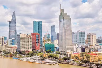 Một góc Thành phố Hồ Chí Minh. Ảnh: KHÁNH TRÌNH