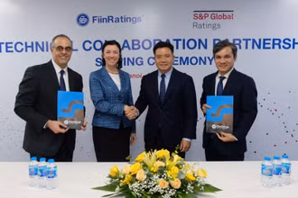 Ký thỏa thuận hợp tác giữa FiinRatings và S&P Global Ratings.