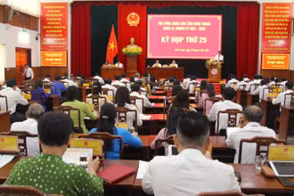 Quang cảnh kỳ họp.