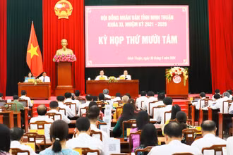 Quang cảnh kỳ họp.