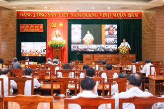 Quang cảnh hội nghị (ảnh: NGUYỄN TRUNG)