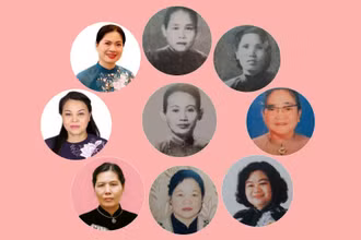 [Infographic] Chủ tịch Hội Liên hiệp Phụ nữ Việt Nam qua các thời kỳ
