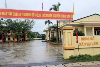 Công sở xã Phú Lâm (Thanh Hóa). 