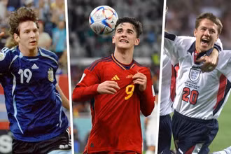 Messi, Gavi, Owen - 3 trong số những cầu thủ trẻ nhất ghi bàn tại World Cup.