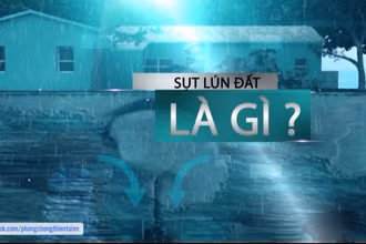 Sụt lún đất là gì?