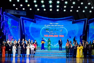 Các doanh nghiệp, các nhà tài trợ ủng hộ Quỹ Bảo trợ trẻ em Việt Nam tại chương trình "Mùa xuân cho em".