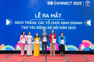 Lần đầu tiên công bố Sách trắng về các tổ chức kinh doanh tạo tác động xã hội Việt Nam 2023.
