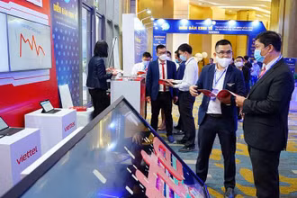 Các giải pháp chuyển đổi số trưng bày tại Diễn đàn kinh tế thành phố Hồ Chí Minh năm 2022 (Ảnh minh hoạ)