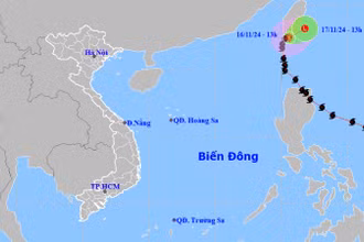 Bão Usagi suy yếu thành áp thấp nhiệt đới rồi tan dần. (Nguồn: nchmf.gov.vn)