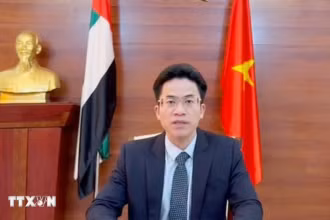 Đại sứ Việt Nam tại UAE Nguyễn Thanh Diệp. (Ảnh: TTXVN)