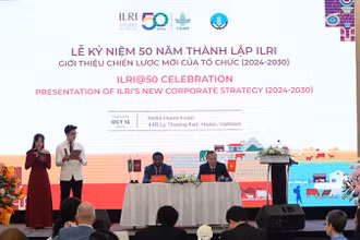 Năm 2024 đánh dấu cột mốc 50 năm thành lập Viện Nghiên cứu Chăn nuôi Quốc tế (ILRI), một trung tâm trực thuộc CGIAR. 