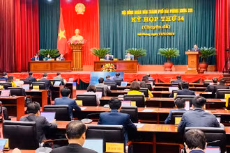 Kỳ họp thứ 14 Hội đồng nhân dân thành phố Hải Phòng khóa 16.