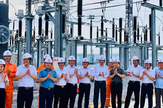Đóng điện thành công Dự án đường dây và trạm biến áp 110kV Kiến Thụy - một công trình hạ tầng điện quan trọng của thành phố Cảng.