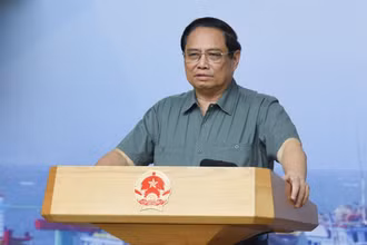 Thủ tướng phát biểu ý kiến tại Hội nghị. (Ảnh: Trần Hải)