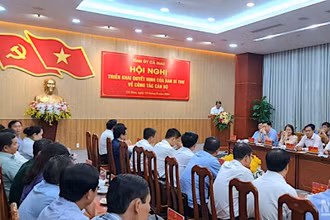 Quang cảnh hội nghị.