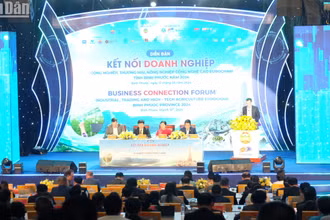 Hơn 100 doanh nghiệp tham dự Diễn đàn Kết nối doanh nghiệp công nghiệp, thương mại, nông nghiệp công nghệ cao EuroCham 2024.
