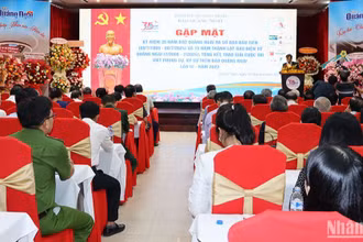 Quang cảnh lễ kỷ niệm.