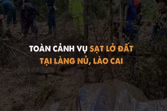 [Infographic] Toàn cảnh vụ sạt lở đất tại Làng Nủ, Lào Cai làm 95 người chết và mất tích