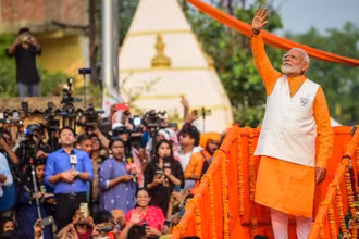 Thủ tướng Ấn Độ Narendra Modi. (Ảnh: PTI)