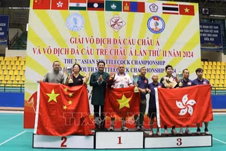 Đội tuyển đá cầu Việt Nam xếp thứ nhất toàn đoàn với 8 huy chương vàng và 6 huy chương bạc.