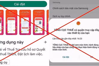 Cảnh báo người dân không tải app lạ và làm theo hướng dẫn của các đối tượng xấu. (Ảnh minh họa)