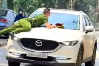 Hình ảnh sự việc. (Ảnh cắt từ clip).