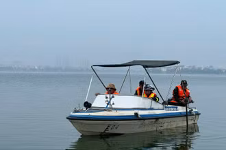 Tăng cường tuần tra, kiểm soát trên tuyến đường thủy trong dịp cao điểm tấn công trấn áp tội phạm trong dịp Tết Giáp Thìn 2024.