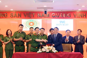 Lễ ký Kế hoạch phối hợp triển khai thực hiện Đề án 06/CP, Đề án 175 .