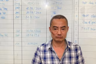 Tài xế Nguyễn Mạnh Hà.