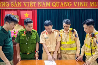 Lực lượng chức năng lên phương án đấu tranh với tội phạm đường phố.