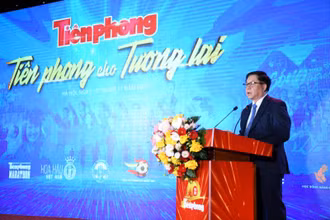 Đồng chí Nguyễn Trọng Nghĩa phát biểu tại Lễ kỷ niệm.