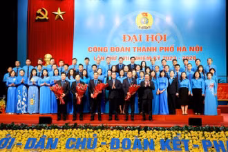 Ban Chấp hành Liên đoàn Lao động thành phố Hà Nội khóa XVII, nhiệm kỳ 2023-2028.
