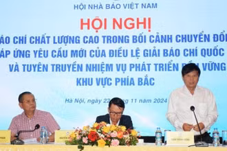 Hội nghị nhằm đề xuất các giải pháp chuyển đổi số báo chí.
