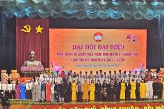 Ban Chấp hành nhiệm kỳ 2024-2029 Mặt trận Tổ quốc tỉnh Bà Rịa-Vũng Tàu.