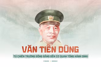 Đại tướng Văn Tiến Dũng - từ chiến trường đồng bằng đến cơ quan tổng hành dinh
