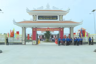 Nhà tưởng niệm đồng chí Phan Văn Khỏe.