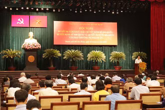 Quang cảnh hội nghị.