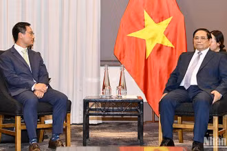 Thủ tướng Phạm Minh Chính tiếp lãnh đạo Công ty Corio.