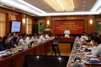 Toàn cảnh hội nghị.