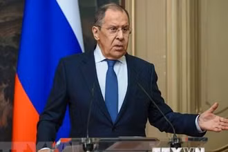 Ngoại trưởng Nga Sergei Lavrov. (Ảnh: AFP/TTXVN)