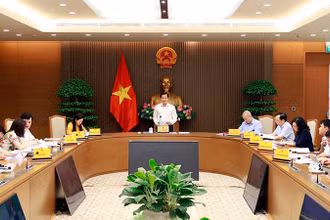 Toàn cảnh cuộc họp. (Ảnh: AN ĐĂNG /TTXVN)