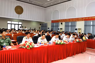 Hội thi tuyên truyền viên trẻ Vùng 3 Hải quân năm 2024 với chủ đề: “Quân đội anh hùng, quốc phòng vững mạnh".