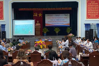 Quang cảnh hội thảo "Tuy An - Miền di sản".