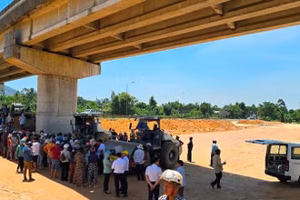 Hiện trường nơi xảy ra vụ việc thương tâm. (Ảnh AD)