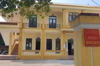 Trụ sở Phòng Giáo dục và Đào tạo huyện Sơn Dương, tỉnh Tuyên Quang.