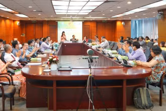 Quang cảnh cuộc hội thảo.