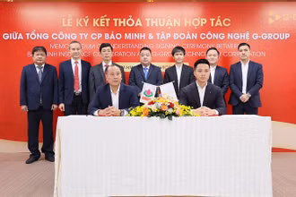 Bảo Minh & G-Group ký kết thỏa thuận hợp tác.