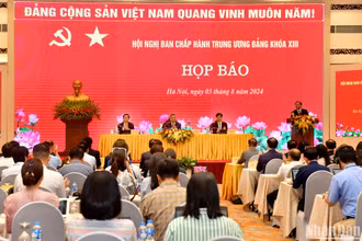 Ban Chấp hành Trung ương Đảng tổ chức Họp báo dưới sự chủ trì của Tổng Bí thư, Chủ tịch nước Tô Lâm.